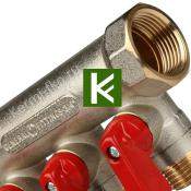 Коллектор никелированный STOUT SMB 6200 341203